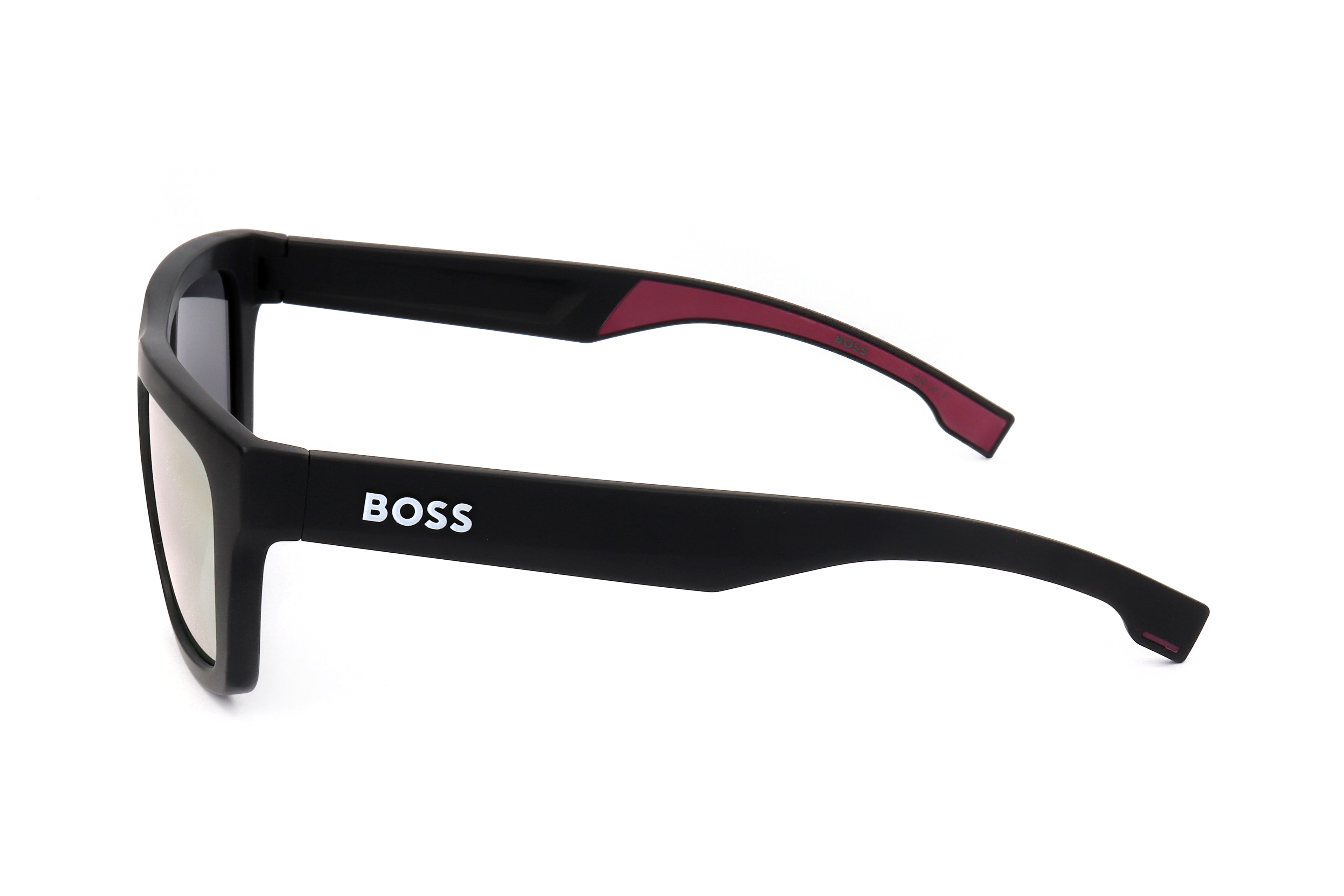 MATTE BLACK BURGUNDY variant third image