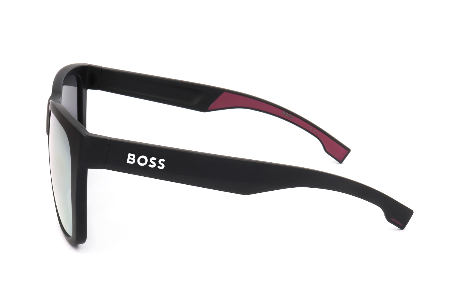 MATTE BLACK BURGUNDY variant third image