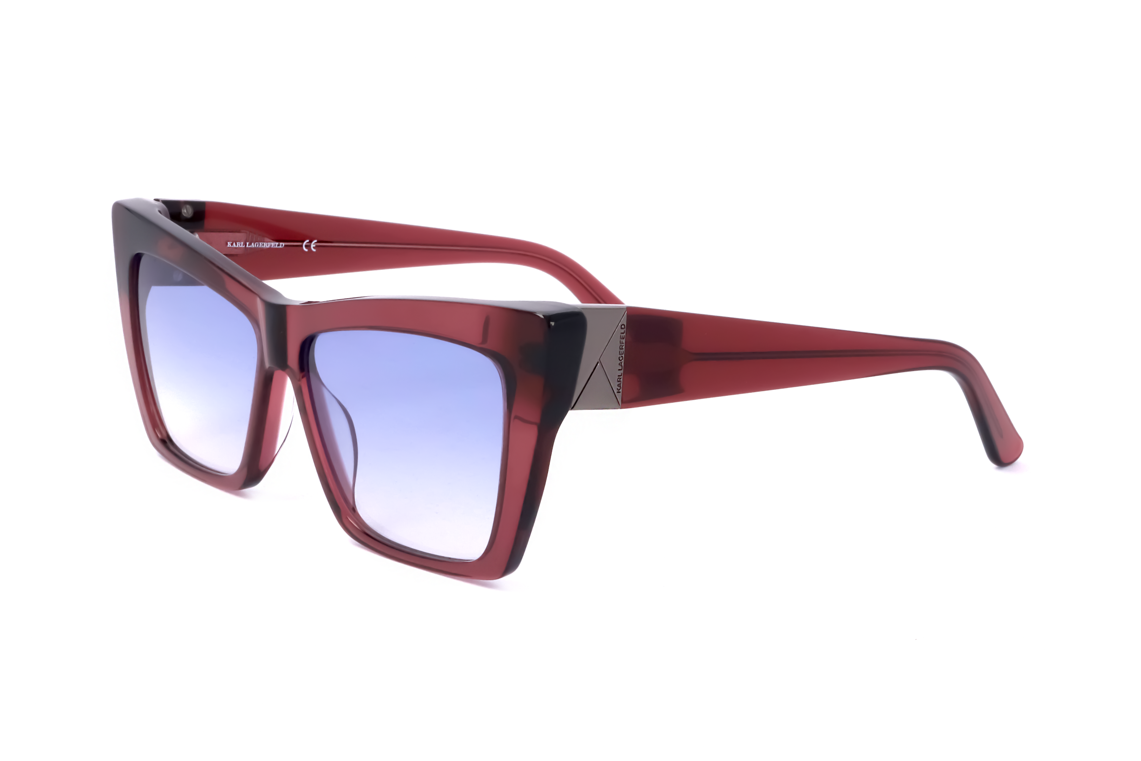 BURGUNDY TRANSPARENT variant second image