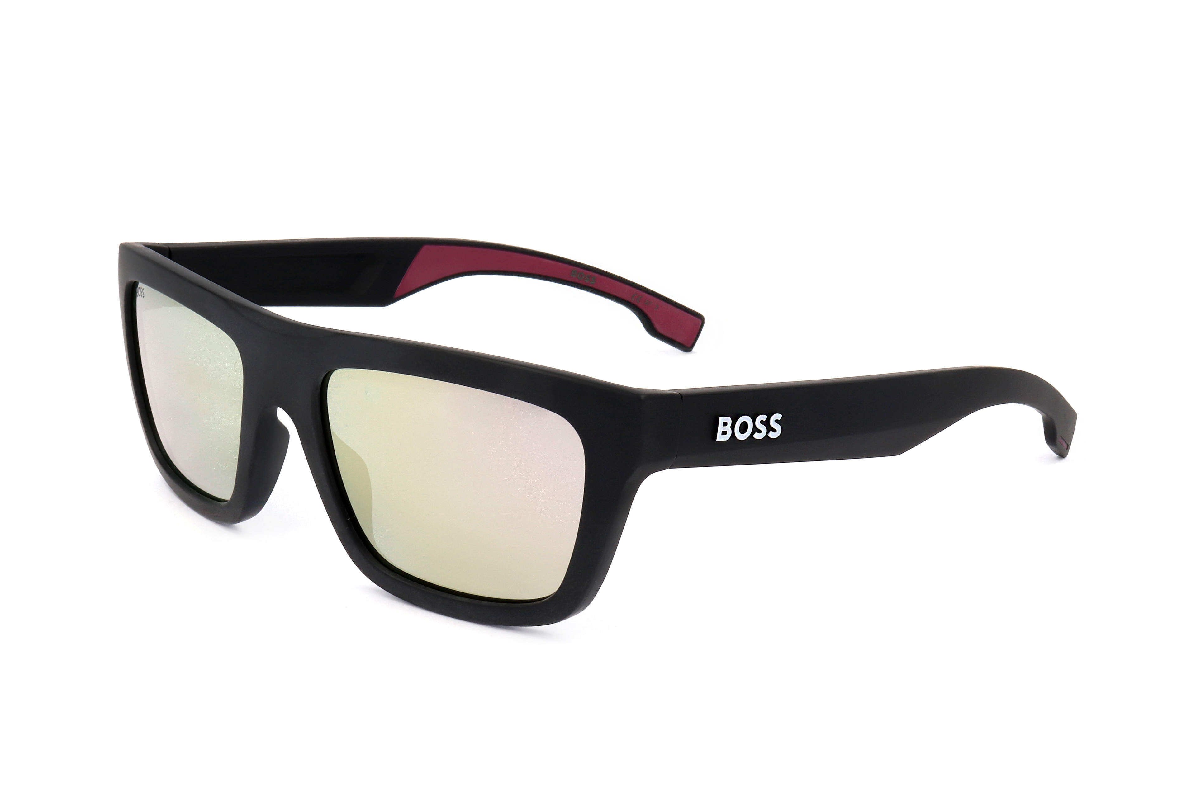 MATTE BLACK BURGUNDY variant second image